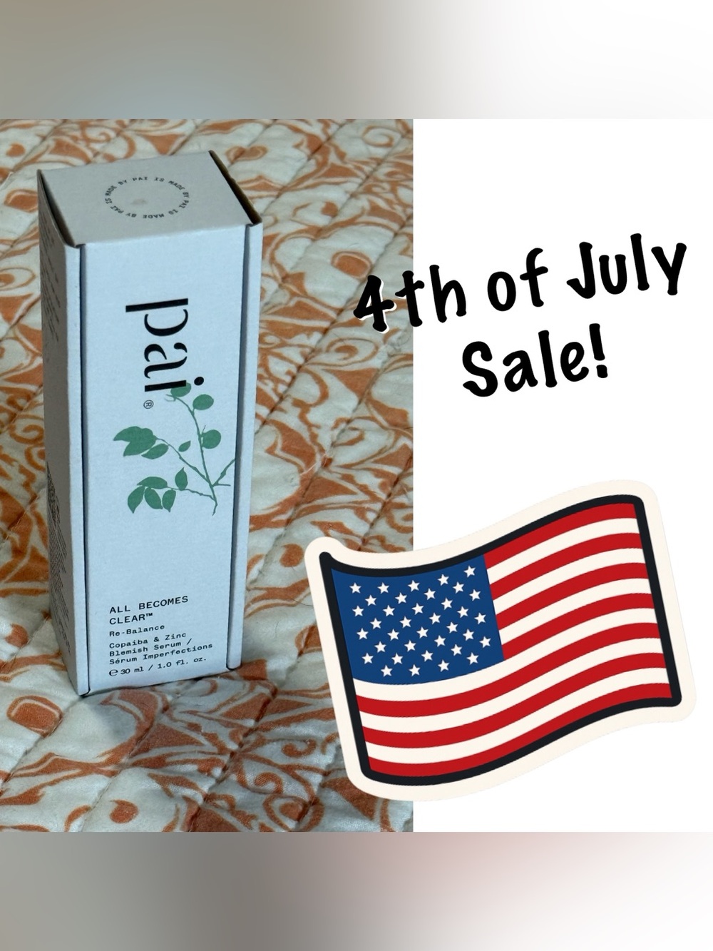 Pai facial serum with Zinc and Copaiba. New in box.